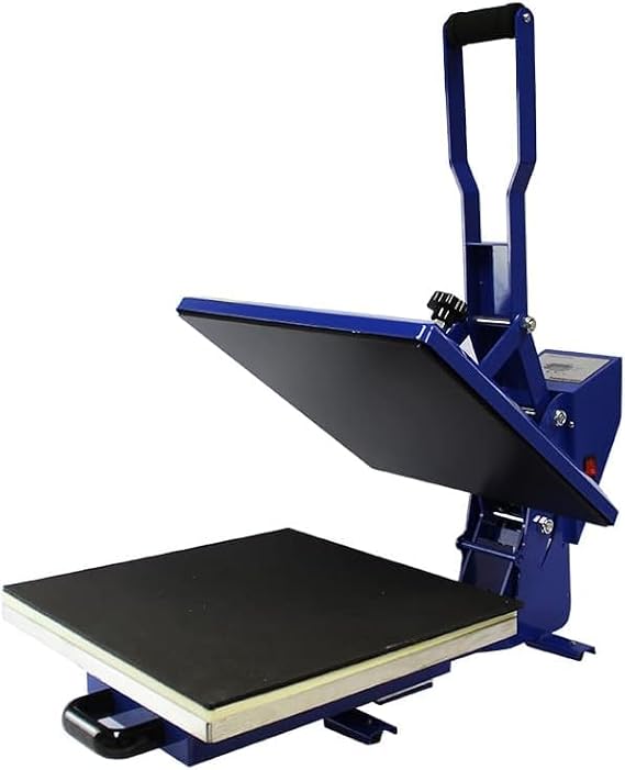 Heat Press Machine, High Pressure Heat Press Machine Digital Control Heat Transfer Machine for T Shirts,Cushion Cover, Fabrics, Ceramics HPC480 40 x 50cm (HPC480 40X50CM ukpress+Slider Style)