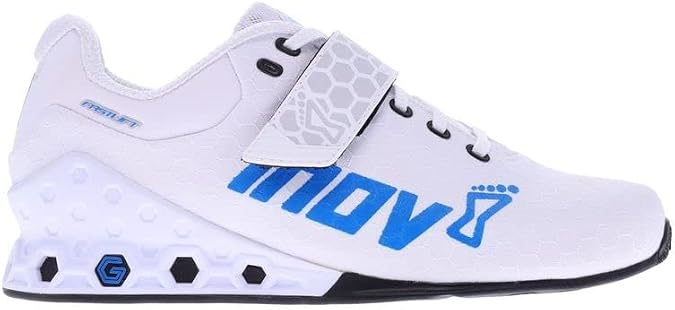 inov-8 Mens Fastlift Power G 380 Weightlifting Shoes White/Blue