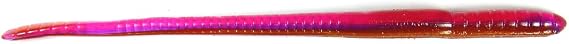 Roboworm Straight Tail Worm Bait (Red Crawler, 7-Inch)