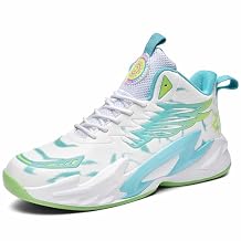 VAXAV Unisex Women's Men's Fashion High Top Basketball Shoes Non Slip Outdoor Tennis Sneakers
