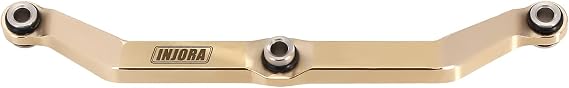 INJORA Brass Steering Link for 1/18 RC Crawler TRX4M Upgrade, 12g