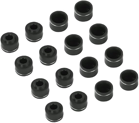 Valve Oil Seal For KYMCO MXU 250 2005, Motorcycle Front Fork Oil Seals Dust Seal Wiper Replace Kit (16 Pcs)