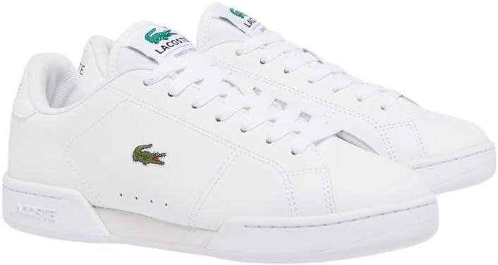 Lacoste Women's Carnaby Cup Sneaker, White/White, 7.5