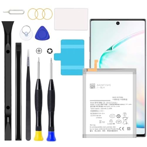 Galaxy Note 10 Battery,2026 New Upgraded Battery for Samsung Galaxy Note 10 SM-N970 with Full Remove Repair Tool Kit