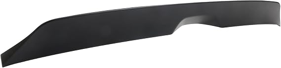IKON MOTORSPORTS, Trunk Spoiler Compatible with 2020-2024 Ford Explorer, Duckbill Style Painted #C7, M7378A Canyon Ridge Metallic ABS Plastic Rear Trunk Middle Lid Spoiler Wing Lip