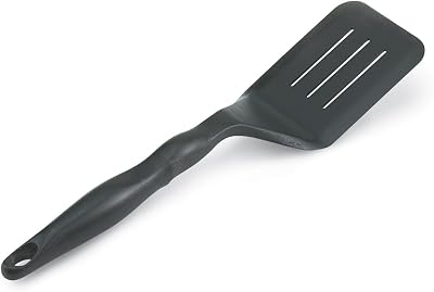 Vollrath High Heat Black Nylon Slotted Turner 1312 Inches