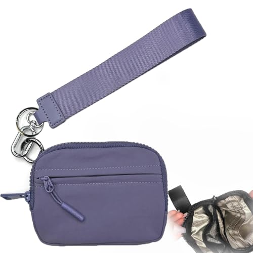 The Wallet 2nd Gen - The Card Keychain Clutch Selection,The Pouch Wristlet Wallet Purple