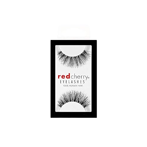 Red Cherry False Eyelashes #523 Pack of 3 Pairs