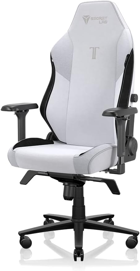 Secretlab Titan Evo Artic White Gaming Chair - Regular, Fabric, White