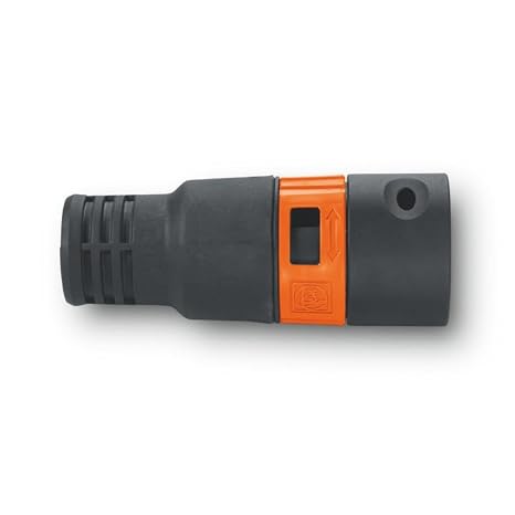 Fein OEM Anti-Static Tool Coupling with Suction Force Regulation | Conductive Design for Hose Diameter 1-3/8" and Power Tool Connection Diameter 1-1/16", 31345300010