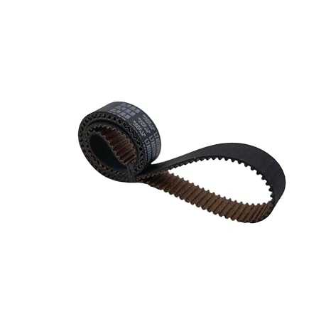 Non-Slip S2M 380 Timing Belt S2M-8 Wear Resistant Closed-Loop Rubber Timing Belts Width 10mm 12mm 15mm STD Black Synchronous Belt (Size : Width 5mm)