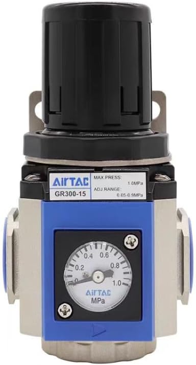 AirTAC Pneumatic Pressure regulating Valve GR200-08 Pressure regulating Valve air Pressure Reduction (GR200 08LF1)