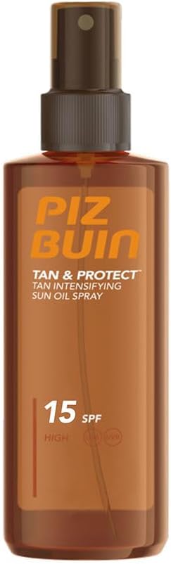 Piz Buin Tan and Protect Oil Spray Spf15 150ml
