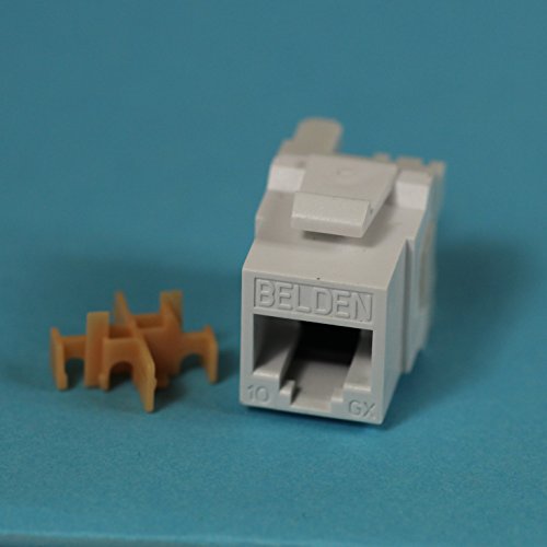 Belden AX102282 10GX Keystone Jack for Cat 6 and 6a Installations
