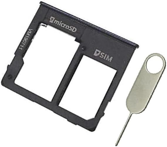 Replacement Sim Card Tray/SD Card Slot Holder for Samsung Galaxy A10E A102U/SM-S102DL (Compatible with All U.S Carriers) - Black