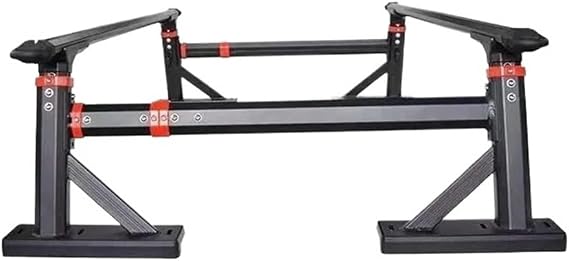Off Road 4 * 4 Adjustable Bed Rack Truck Aluminum Bed Roll Bar With Tonneau Cover Compatible for Tacoma Compatible for Ram Silverado F150 Tundra Ranger