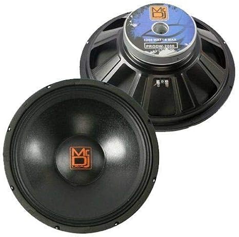 MR DJ PA DJ 15" Replacement Driver Woofer for Electro Voice EV ELX200 15 Speaker
