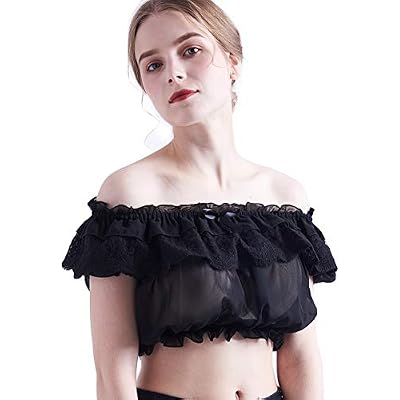 BLESSUME Steampunk Top Lolita Crop Top Blouse