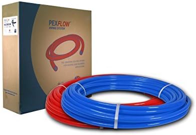 RED AND BLUE PEX POTABLE WATER TUBING 3/4 inch X 100 FEET EACH
