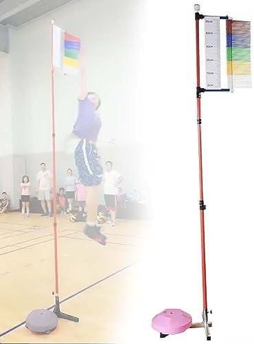 Jump Measurement Tester Floor Standing Vertical Height Exercise Device Measure Stick Pole Tool,Adults Vertical Jump Tester, Floor Standing High Jump Training Equipment, Vertical Test Jump Me