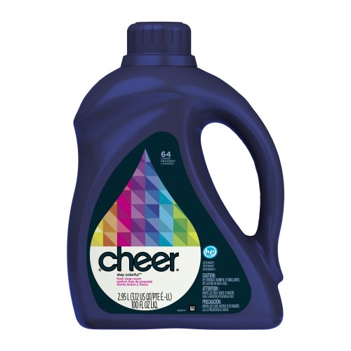 Cheer 2x Ultra Liquid HE Fresh Clean Scent, 100 Ounce