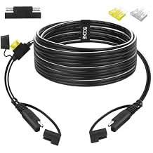 10FT 14AWG SAE to SAE Extension Cable Quick Disconnect Wire Harness SAE Connector/SAE to SAE Heavy Duty Extension Cable