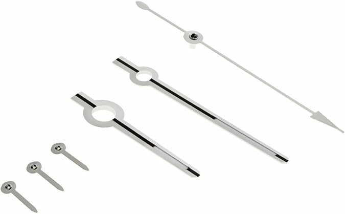 Ewatchparts Daytona Watch Hand Compatible With Rolex 4030-4130 16519 116509 116520 116253 116599 Silver