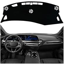 Dashboard Mat Cover Interior Center Console UV Rays Protector Compatible with Cadillac Lyriq Lyriq Tech Luxury Sport 2023 2024 2025 Dash Board Mat Carpet Accessories