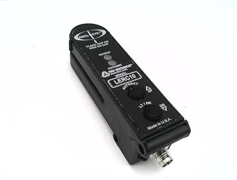 TRI-TRONICS LERC10 10-30 V DC, 45 MA, 4-PIN M8 Connector, IP66 / NEMA 4 Enclosure, Label Eye, Label Sensor, NPN/PNP Output, RED LED, Status LEDs, Ultra-HIGH Speed