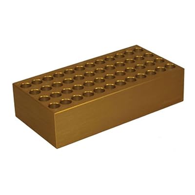 Diversified Biotech CoolSafe CHAM-3000 Aluminum Cooling Chamber for 1.5ml Tubes, 6.125 Length x 3.125 Width x 1.50 Height
