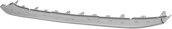 Bumper Face Bar Front for Volkswagen Atlas 2021-2023 | Silver, Trim Molding Step Pad, OE# 17246781 3CM807532AAV3 VW1093134, Direct Fit