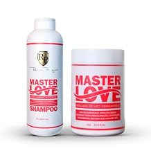 Robson Peluquero Master Love Post-Chemical Hair Care Set | Shampoo 1L + Treatment Mask 1kg | Deep Protein & Mass Replenishment, Bond Haircare Repair, pH Balance & Damage Recovery for Bleached Hair