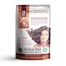 Special Tea Company Healthy Hair Tea with Flower Pollen Extract, 28 Day Supply