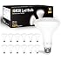 DAYBETTER 12Pack BR30 LED Light Bulbs Indoor Flood Light 65W Equivalent, Daylight White 5000K, Dimmable Recessed Light Bulb for Bedroom Kitchen Living Areas, 800 Lumens E26 Base