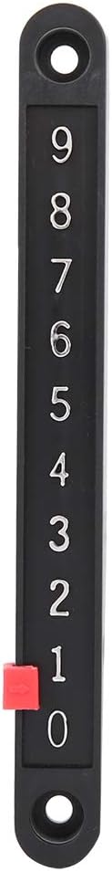 HERCHR Snooker Score Board, 6 Pcs Tabletop Scoreboard Mini Snooker Score Board Scorer Pointers and Number Strip Table Games Counter for Standard Foosball Tables