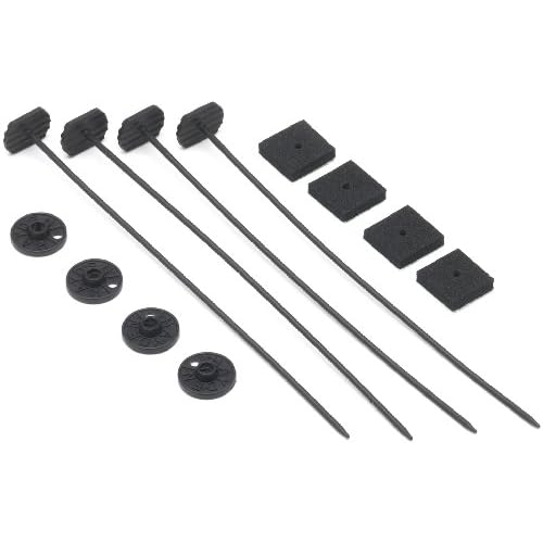 Hayden Automotive Quik-Mount Nylon Cooling System Mounting Rods with Vibration Pads 210