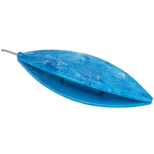 Handy Hands Moonlit Swirlz Tatting Shuttle wSteel Hook, Tropical Mist SHH4216