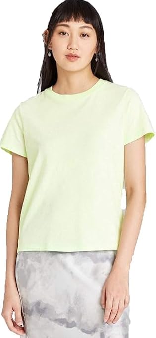 Wild Fable Women's Crew Neck Short Sleeve T-Shirt -