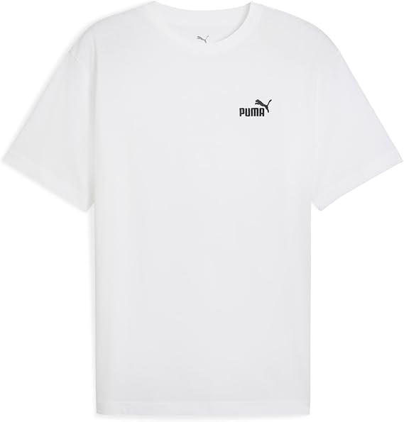 PUMA Ess Relaxed Small No. 1 Logo Tee Tees Üniseks Yetişkin