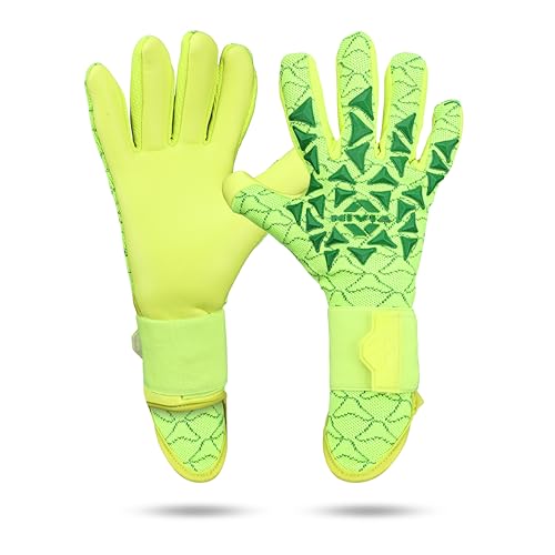 Nivia 1237L Soccer Ball Large Size, Vibrant Sky BlueF.Green Design for Outdoor Play