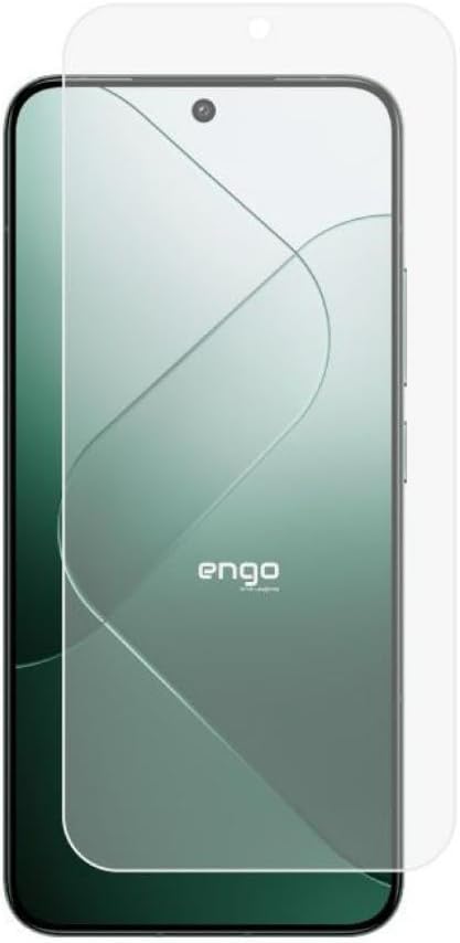 Engo Xiaomi 14 ile Uyumlu İle Uyumlu Mat Ekran Koruyucu Parmak İzi Bırakmayan Yansıma Ve Parlama Önleyici Koruma, 9H Temperli Nano Esnek Cam