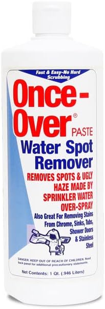 Once-Over Paste - Water Spot Remover