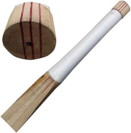 CW Cricket Bat Handle Only Hard Wood Strong Handle Handle for Bat Thick Cricket Bat Handle