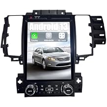 Car Radio Stereo for Ford Taurus 2012-2014, 12.1 Inch Touch Screen Head Unit 4G RAM 64G ROM Bulit in Wireless CarPlay Android Auto Bluetooth/GPS/WiFi/SWC/FM