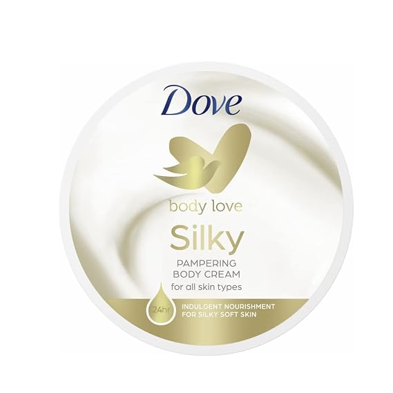 Dove Silky Nourishment Body Cream, 10.1 Ounce