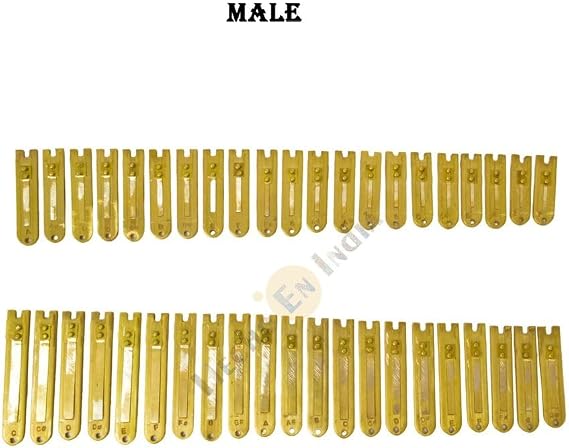 Harmonium Reeds Like German Jubilate 42 Sur Bass Male Brass Reed Set, Gjr42 1