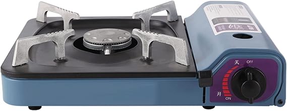 2.1 KW Cassette Furnace, Portable Butane Gas Camping Stove, Outdoor Cooking Single Burner for Camping, Picnics, Hiking, Fishing