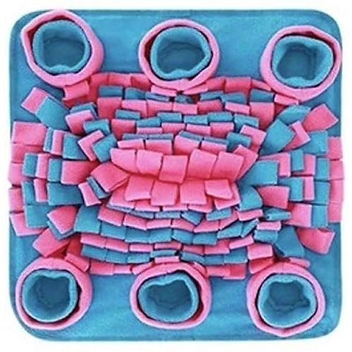 Interactive Dog Snuffle Mat for Mental Stimulation and Enrichment for Dogs Pigs Rabbits Cats and Other Small Animals Encourages Natural Foraging Skills and Stress Relief