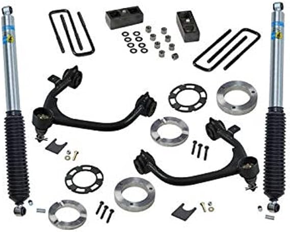 RealTruck SUPERLIFT SUSPENSION 3" Lift Kit | Complete Lift Kit with Rear Bilstein 5100 Series Shocks & Upper Control Arms | 3900B | Fits 2019-2024 Chevrolet Silverado / GMC Sierra 1500