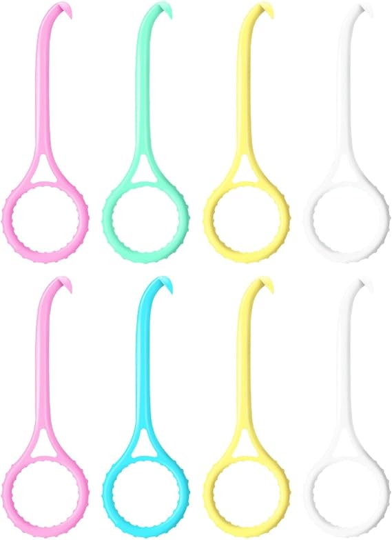 8 Pieces Teeth Retainers Remover Retainer Aligner Removal Tool Kits,Invisible Chew and Remover Tool,5 Colors Clear Aligner Remover Tools for Tooth Cleaning Oral Care Yellow,Rose,Green,Blue